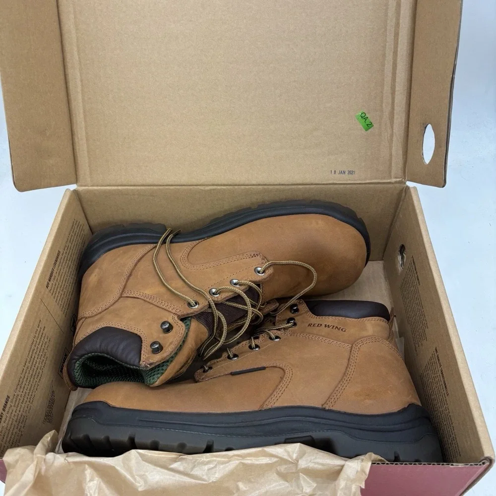 RED WING 2235 Boots Mens 11 D King Safety Toe 6
